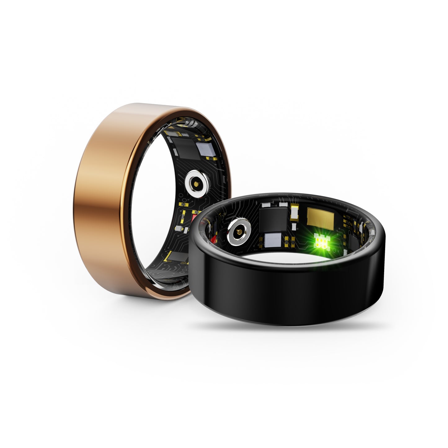 Wireless Smart Ring Wearable Fitness Tracker, RechargeableHealth Monitoring Heart Rate, Blood Pressure, Sleep Quality,Waterproof Long-Lasting Smart Fashion Ring