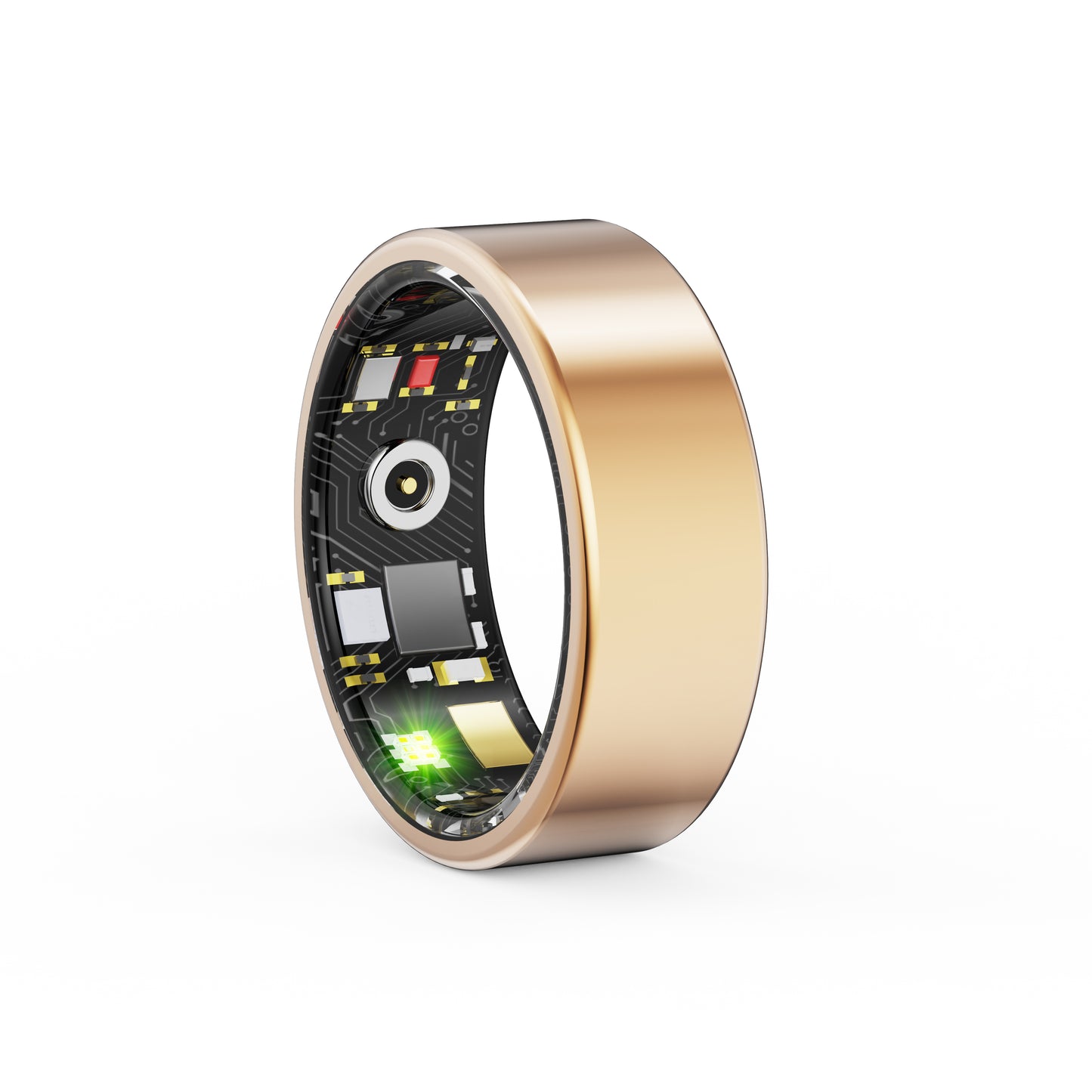 Wireless Smart Ring Wearable Fitness Tracker, RechargeableHealth Monitoring Heart Rate, Blood Pressure, Sleep Quality,Waterproof Long-Lasting Smart Fashion Ring