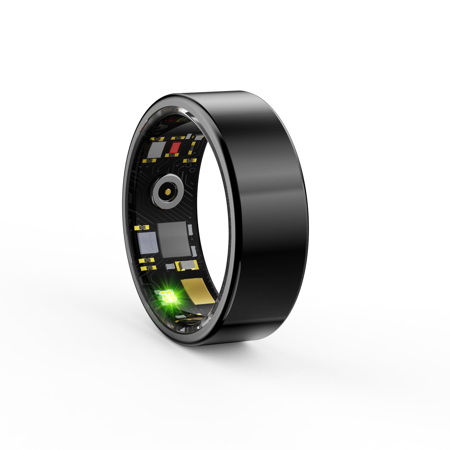 Wireless Smart Ring Wearable Fitness Tracker, RechargeableHealth Monitoring Heart Rate, Blood Pressure, Sleep Quality,Waterproof Long-Lasting Smart Fashion Ring