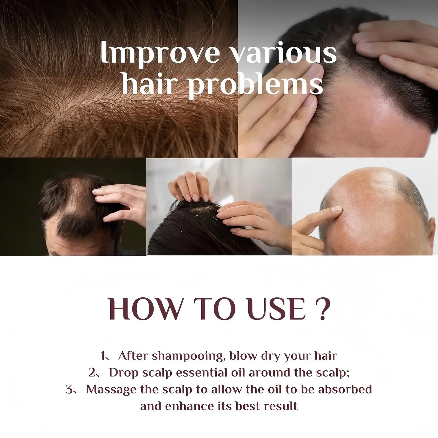 MiDewQ Kemiri Oil, Strengthening,Smooth and Glossy Hair,NourishingHair, Scalp with Split End Treatment,Oils for Hair Conditioning from Bali