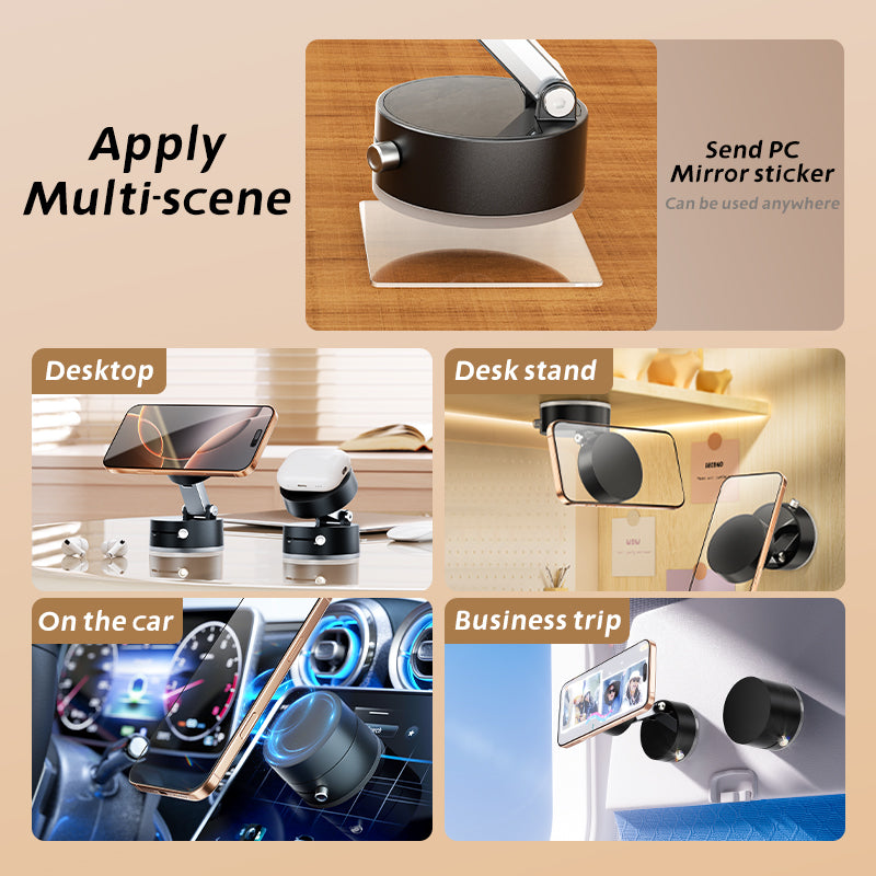 Magnetic Phone Holder Stand,Foldable AndRetractable,Multipurpose Phone Holder forCar,Strongmagnet, Portable